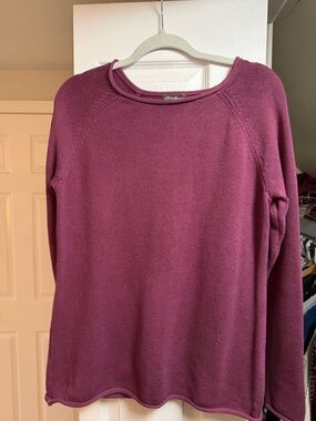 Vintage Eddie Bauer Sweater Purple Size M